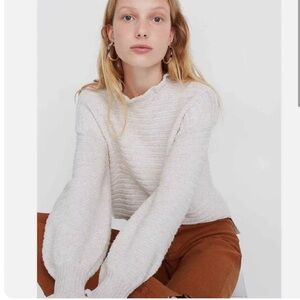 Madewell Cream Sweater Sz M